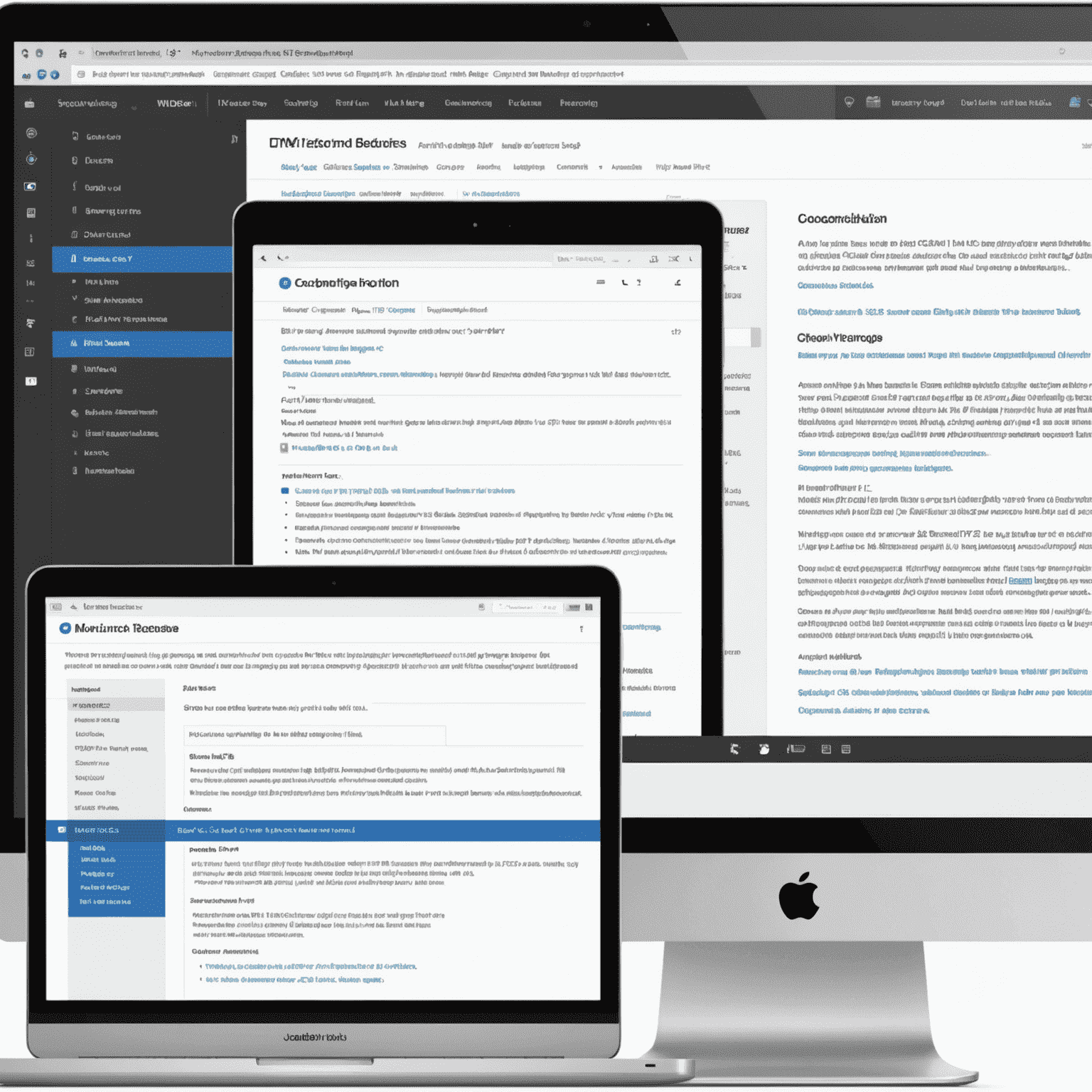 Bildschirm mit HTML- und CSS-Code, daneben eine visuelle Darstellung der resultierenden Webseite